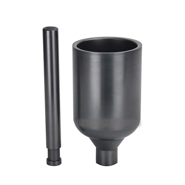 Shaped Graphite Crucible with Stopper B
