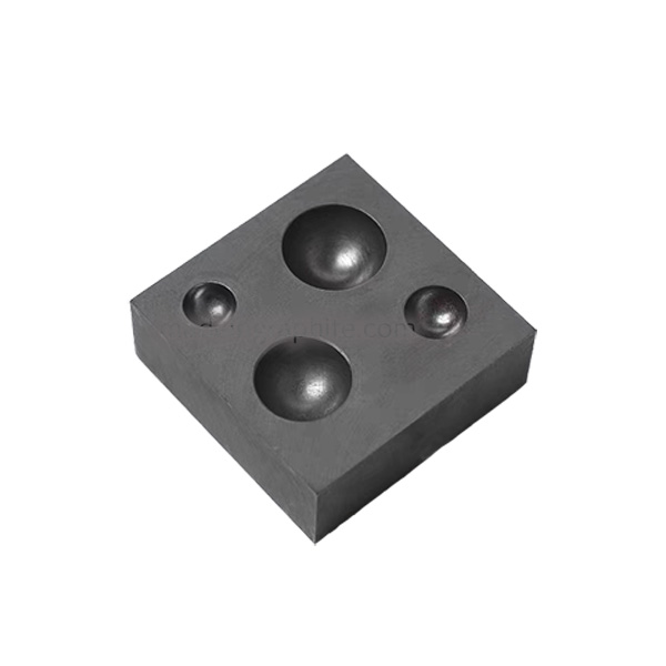 Graphite Glass Marble Sphere Mold