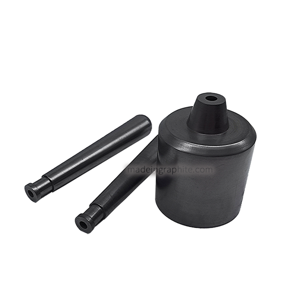 Shaped Graphite Crucible with Stopper A