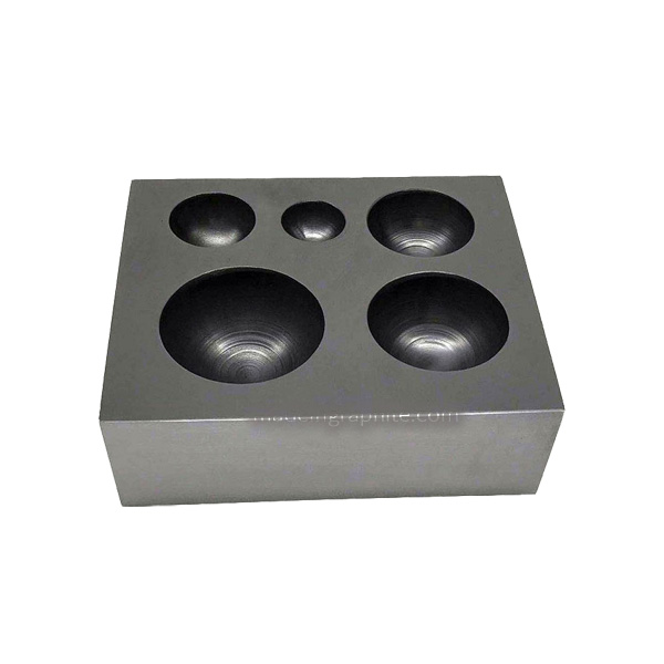 Graphite Glass Marble Sphere Mold