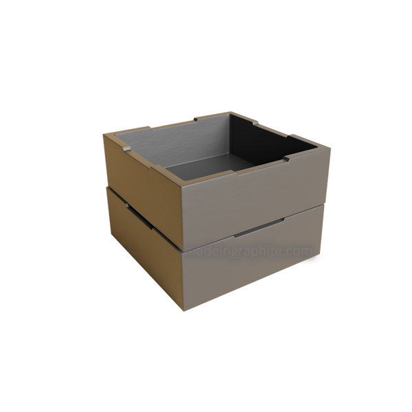 Graphite Saggar with Cover