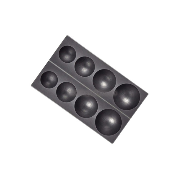 Graphite Glass Marble Sphere Mold