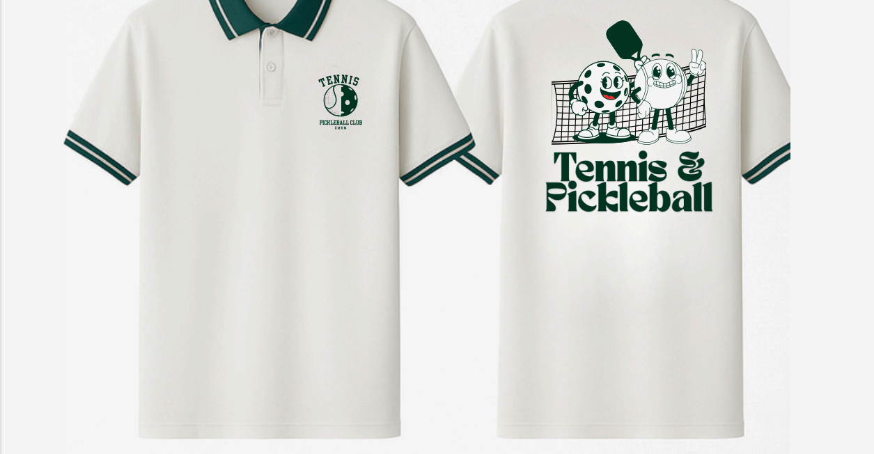 Tennis & Pickleball Polo Shirt