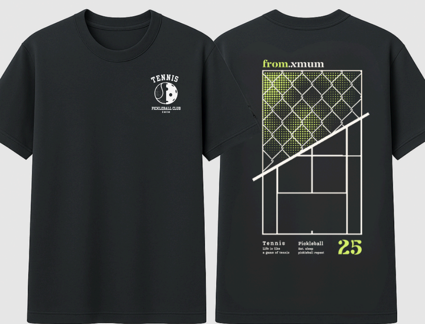 Tennis Pickleball Club Graphic Tee