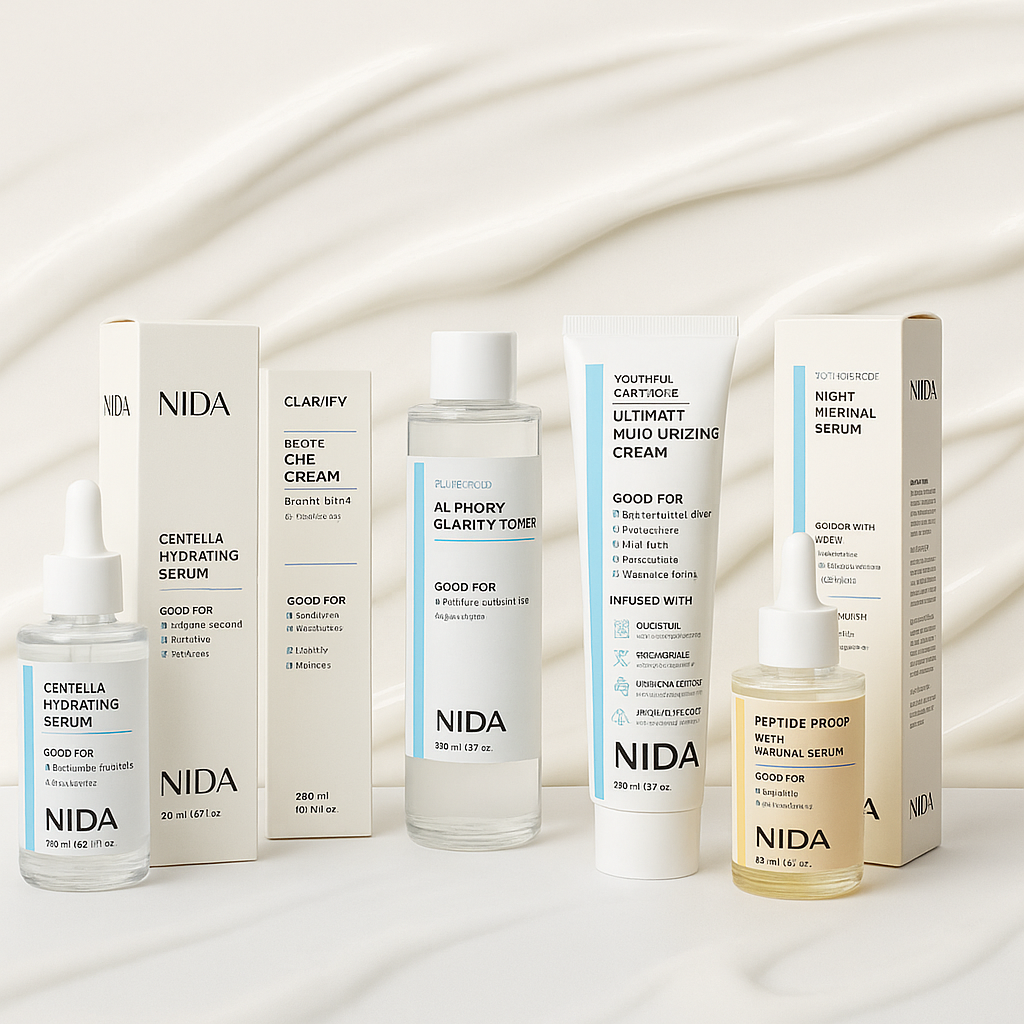 Set de cuidado facial NIDA+MIXSOON