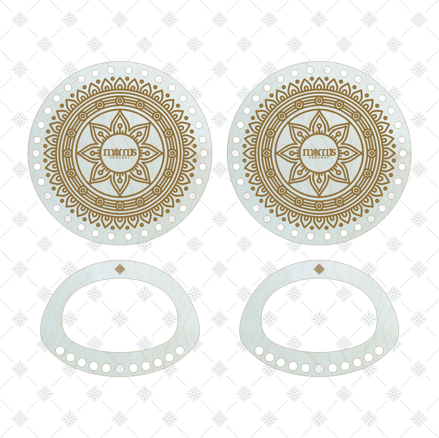 Kit Borsa Bauletto MOD18 - Abstract