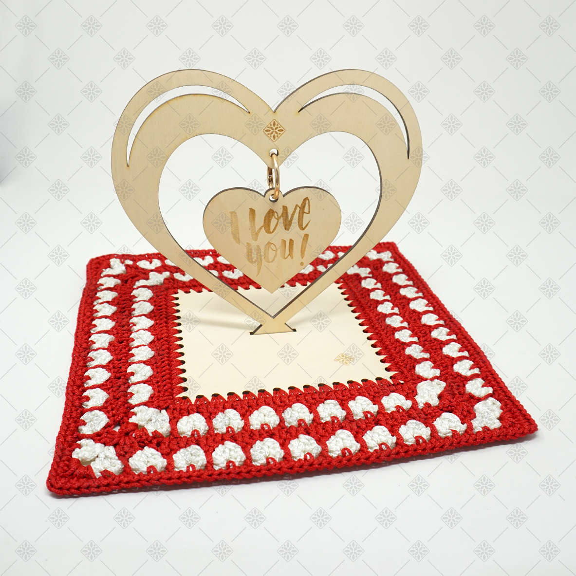 KIT SAN VALENTINO – CREAZIONE ARTIGIANALE ALL’UNCINETTO