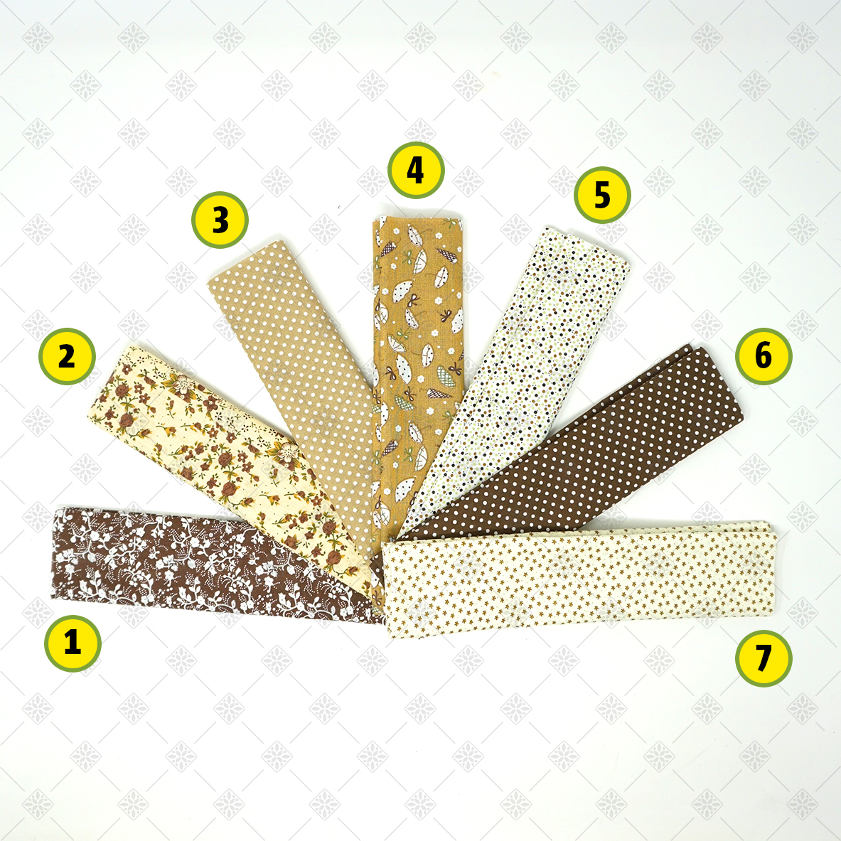 Scampoli in cotone 50x50 cm – Rifiniture professionali per borse all’uncinetto