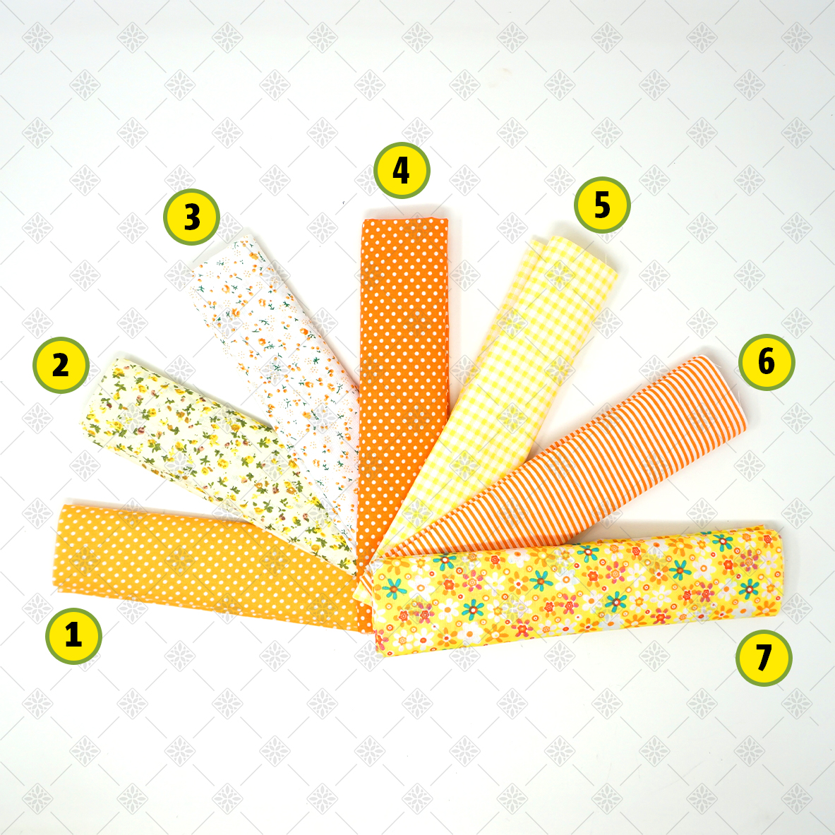 Scampoli in cotone 50x50 cm – Rifiniture professionali per borse all’uncinetto