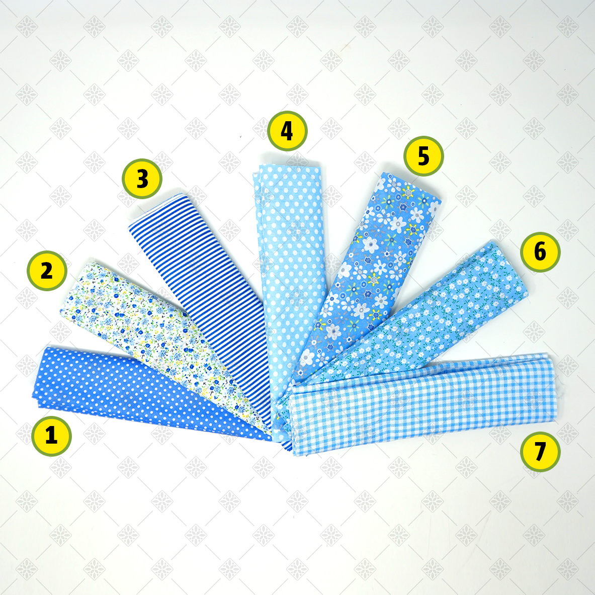 Scampoli in cotone 50x50 cm – Rifiniture professionali per borse all’uncinetto