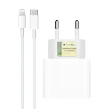 Carregador Apple USB-C 20W com Cabo Lightning