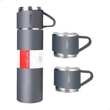 Garrafa térmica com duas xícaras