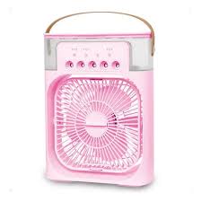 Ventilador portátil rosa
