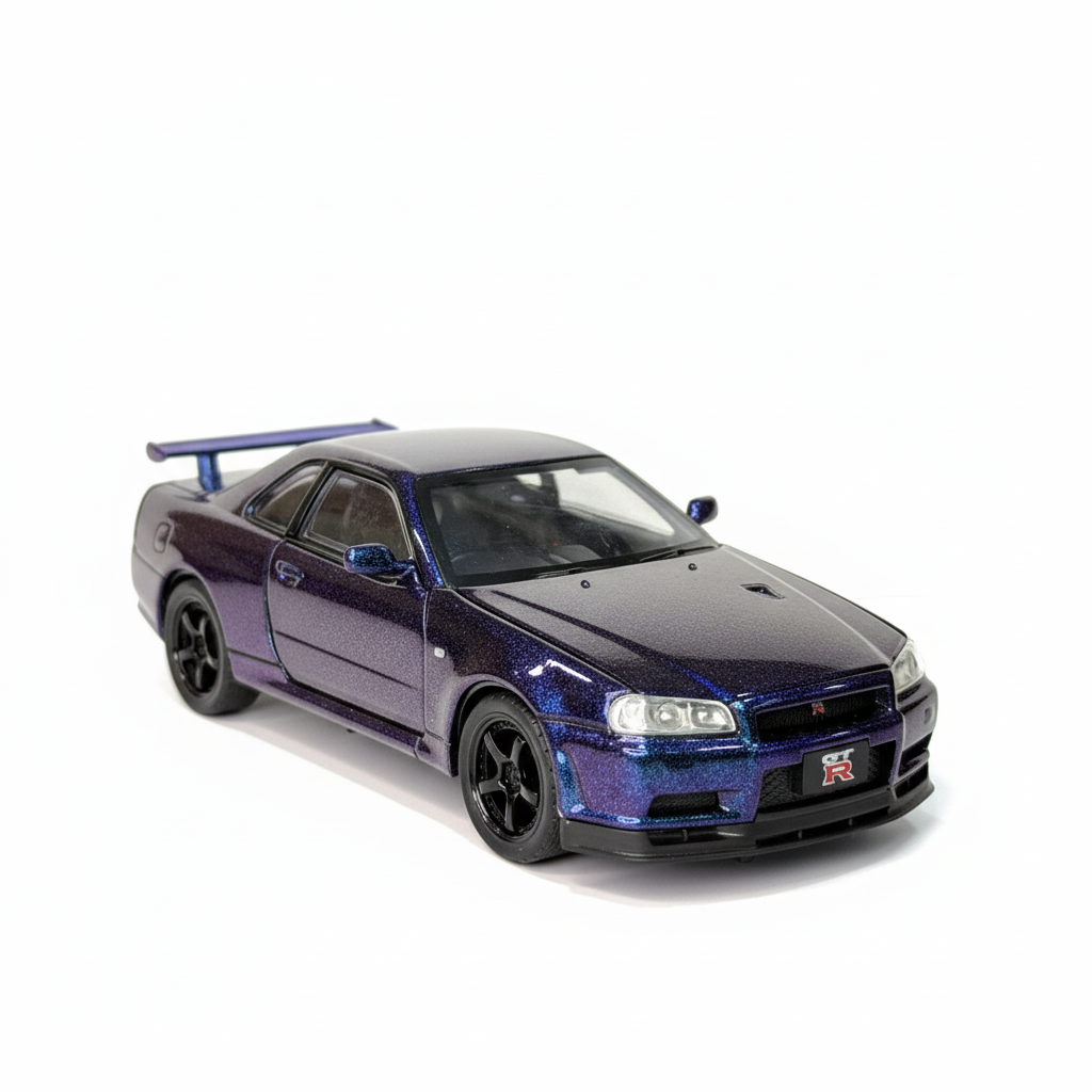 Nissan Skyline GT-R R34 Diecast Model