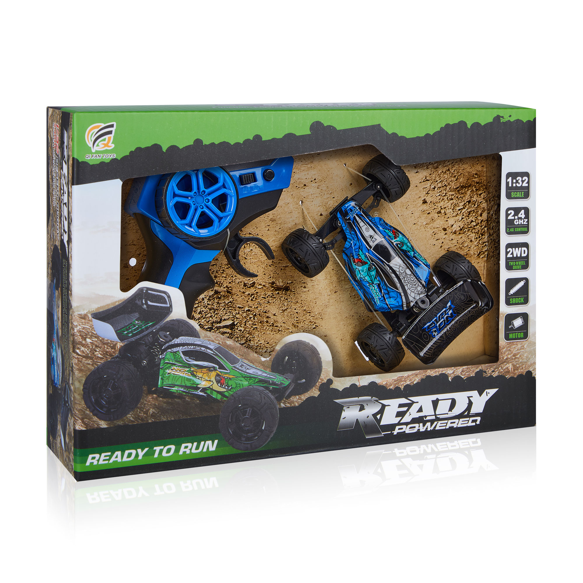 1:32 RC Ready-to-Run Buggy Car