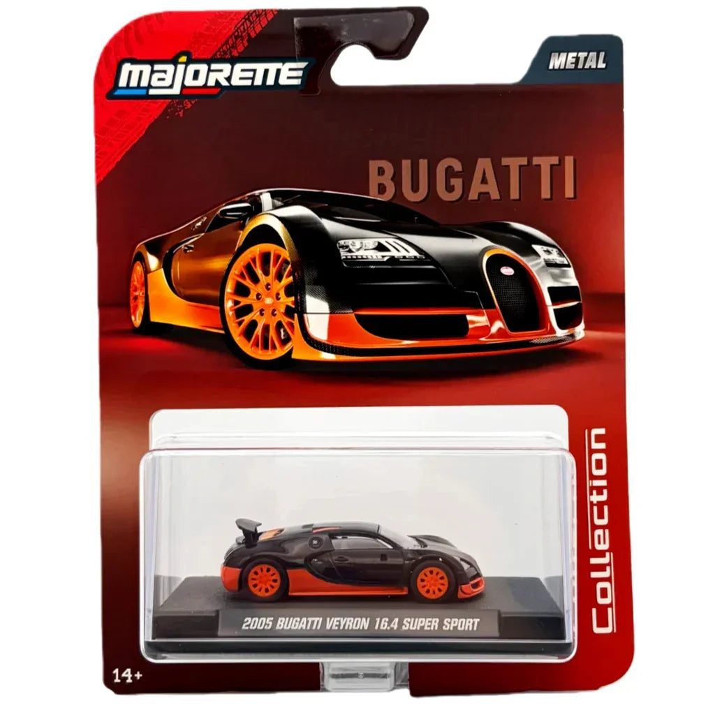 Majorette 1:64 2005 Bugatti Veyron 16.4 Super Sport