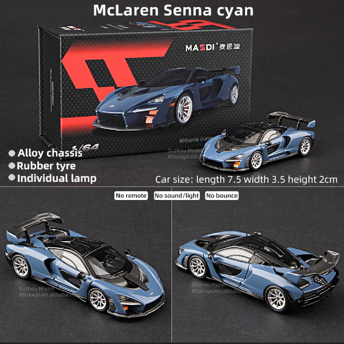 McLaren SENNA CYAN