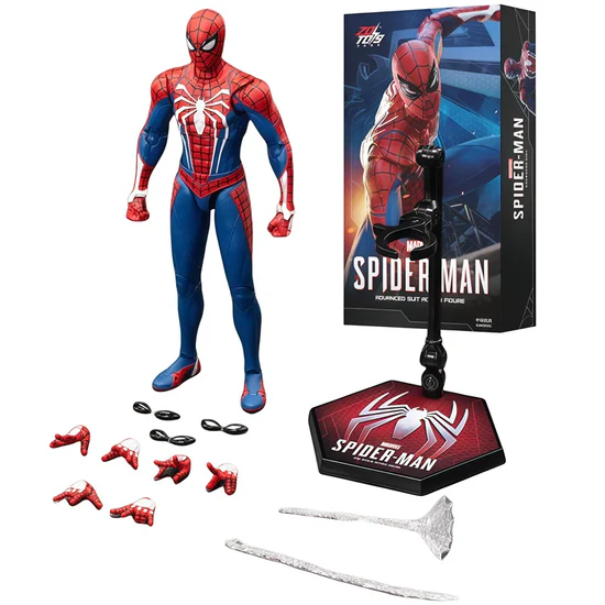 Spider-Man Advanced Suit ZD Toys Action Figure – 1/10 Scale