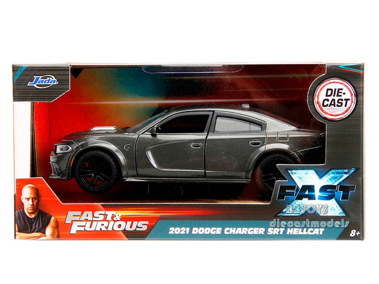 Jada Toys 2021 Dodge Charger SRT Hellcat 