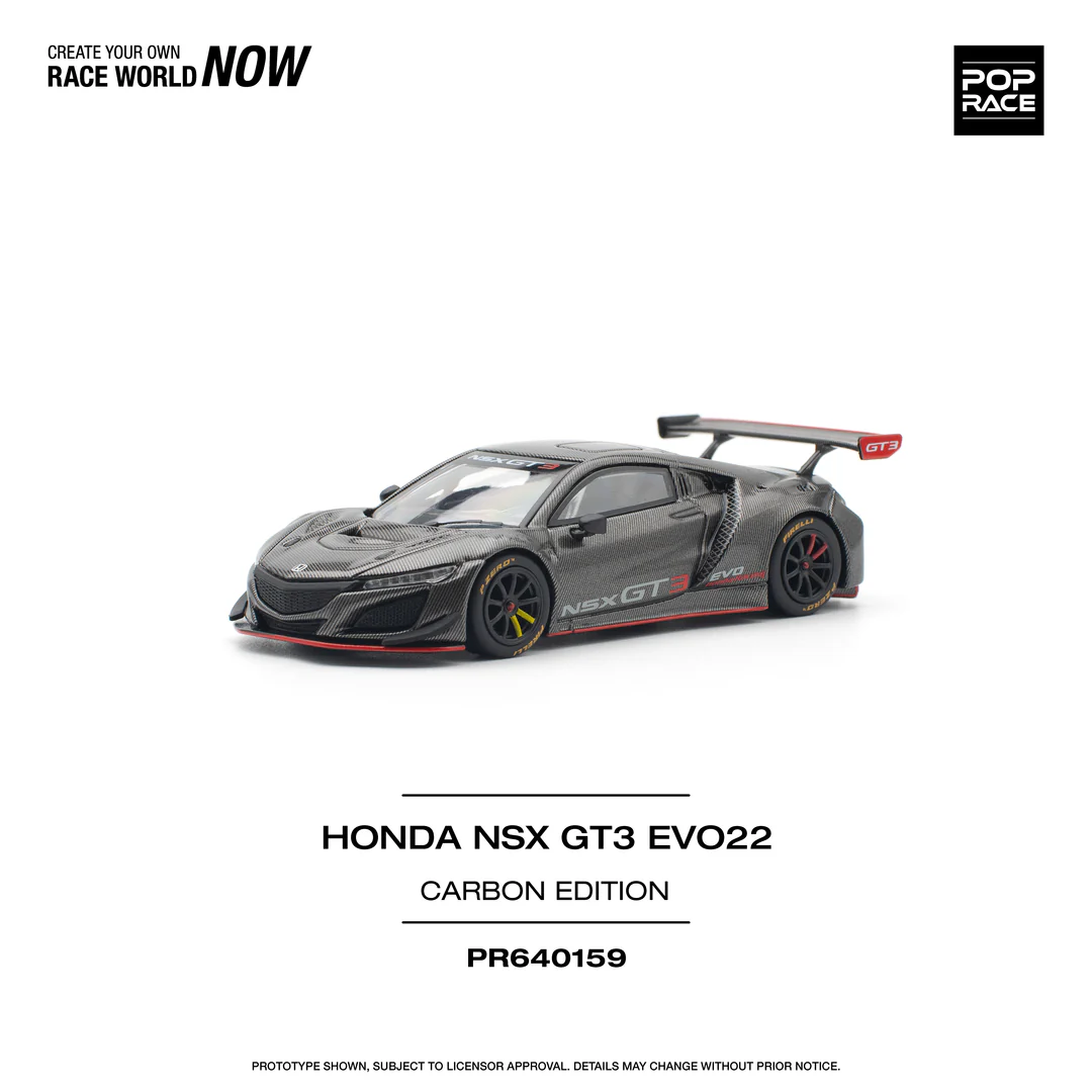 Honda NSX GT3 EVO22 Carbon Edition Model
