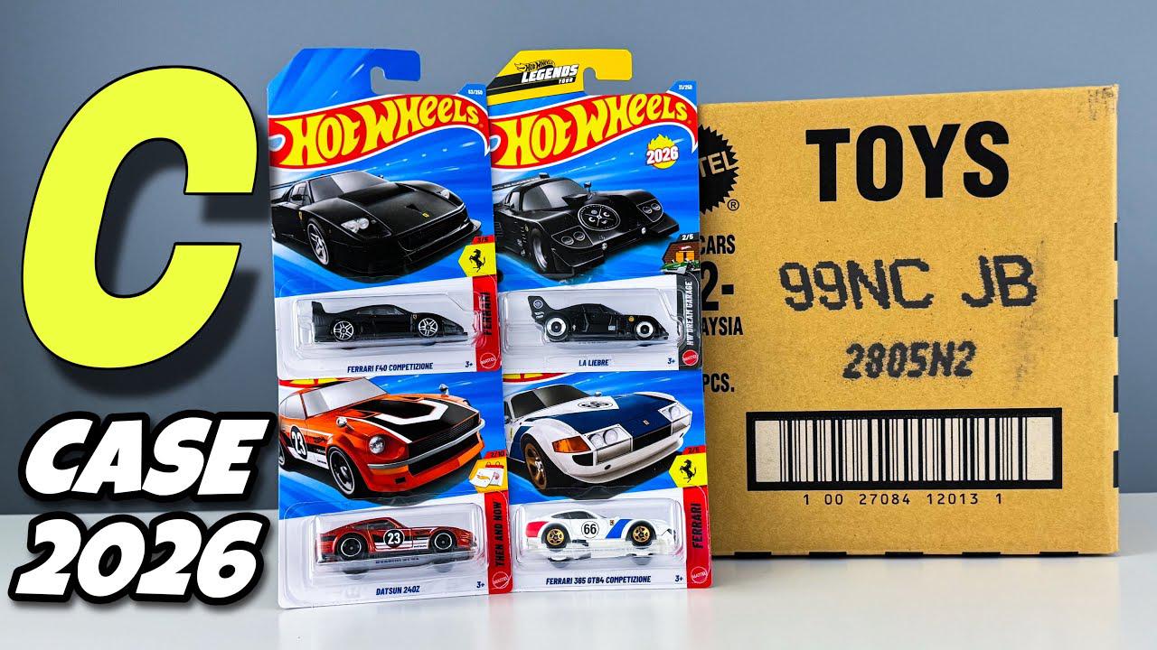 HOT WHEELS imported C CASE 2026 (without MRP)