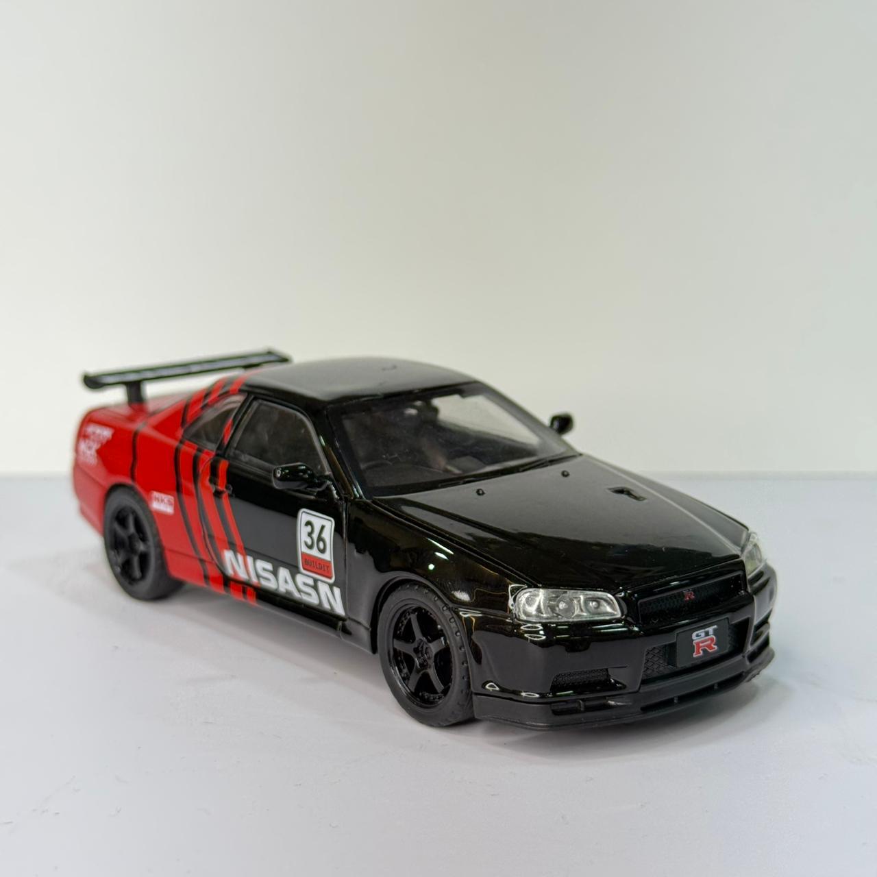Nissan GT-R R34 Diecast Model Car