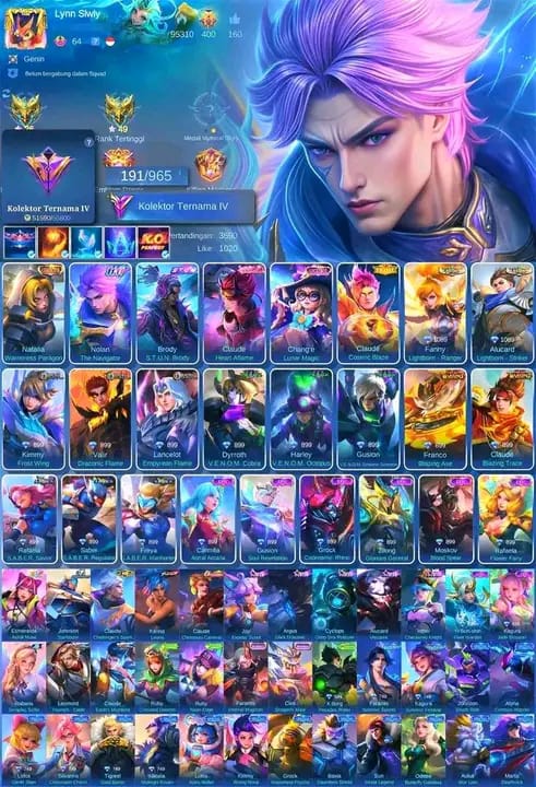 Akun Mobile Legends Sultan