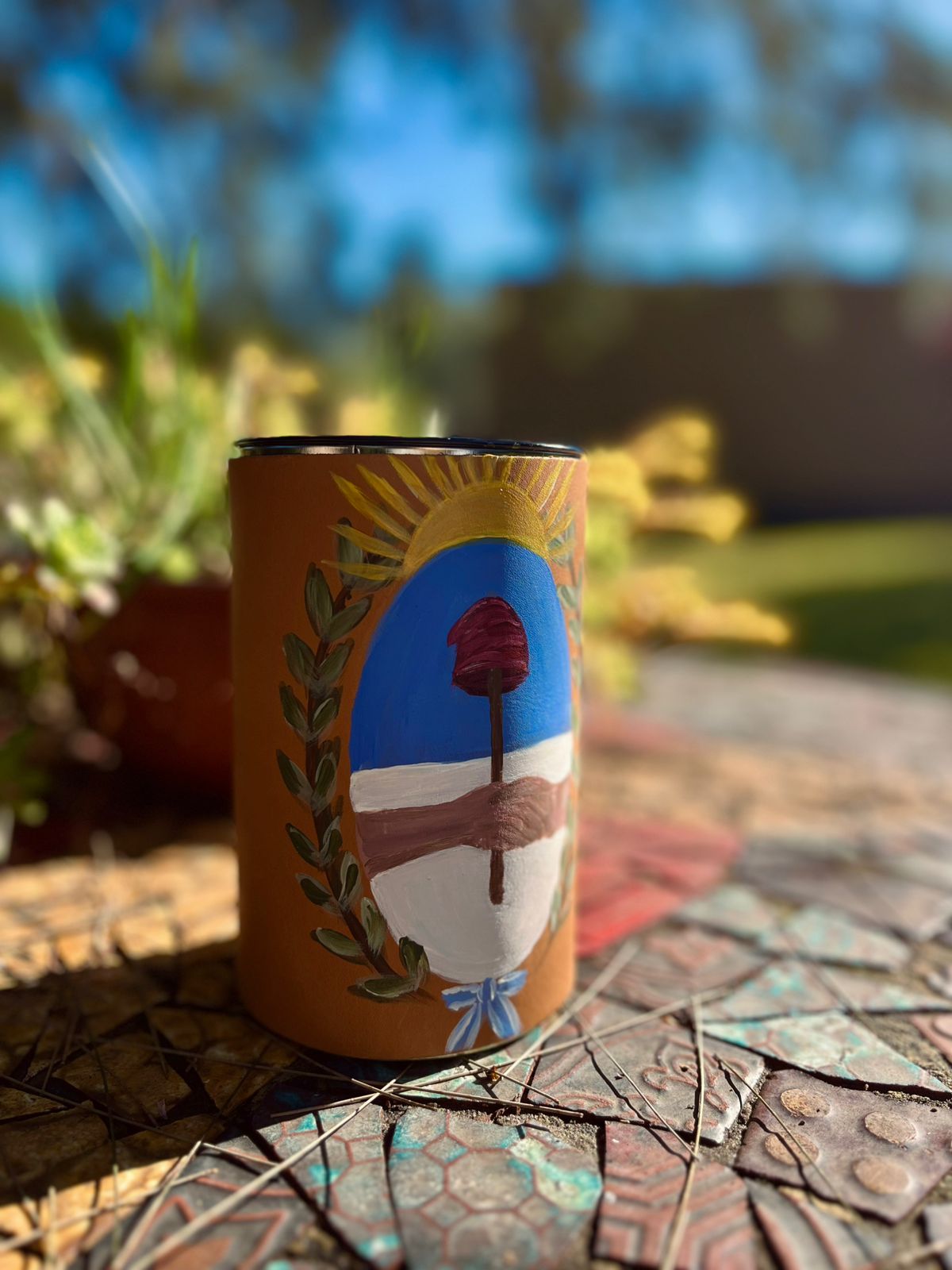Yerbera ESCUDO NACIONAL