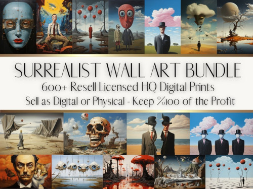 Surrealist Wall Art Bundle