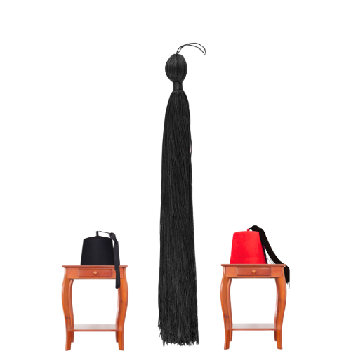 12" Fez Tassels for Moorish American Fez