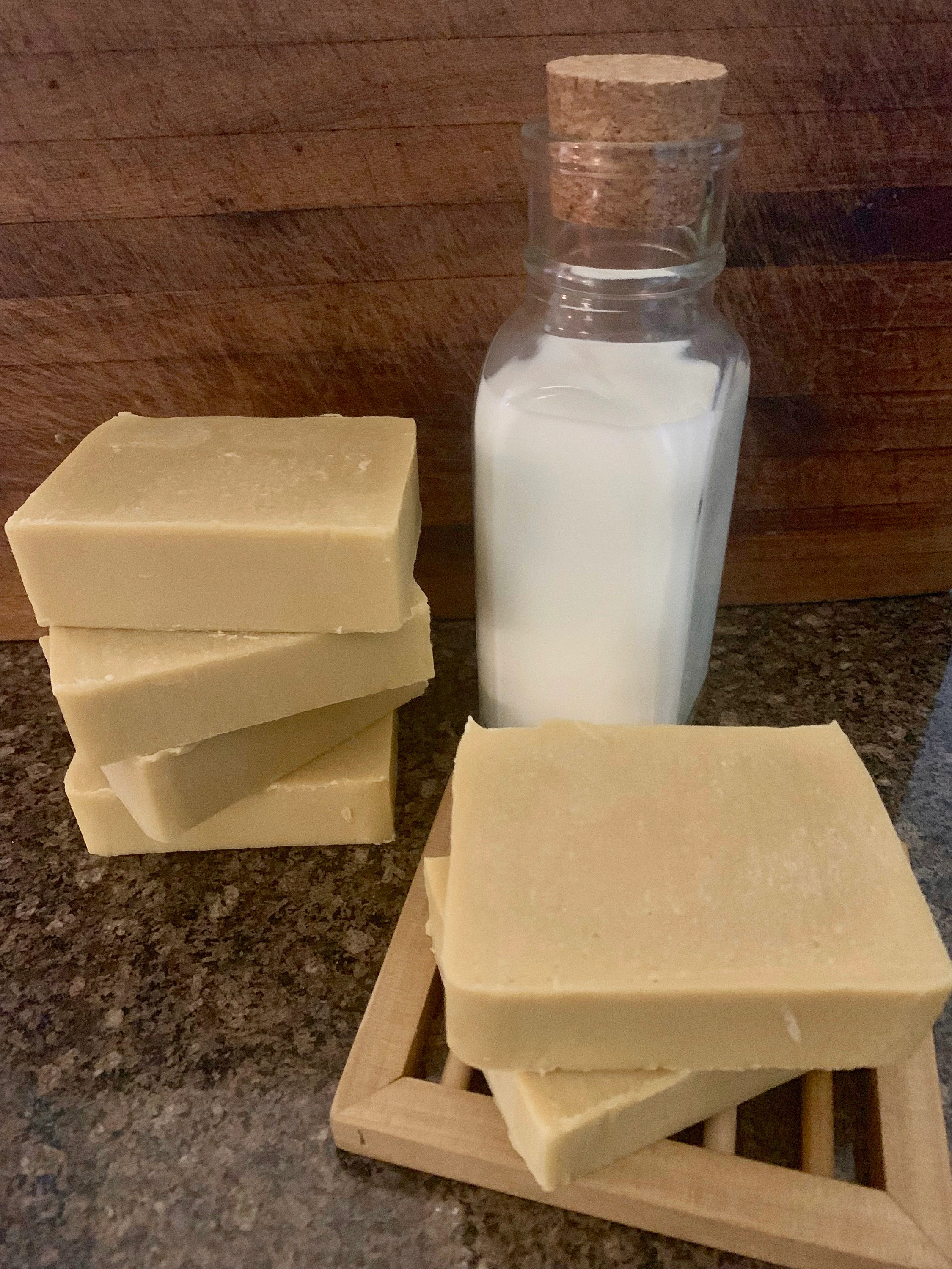 Bare Naked Natural Goat Soap 