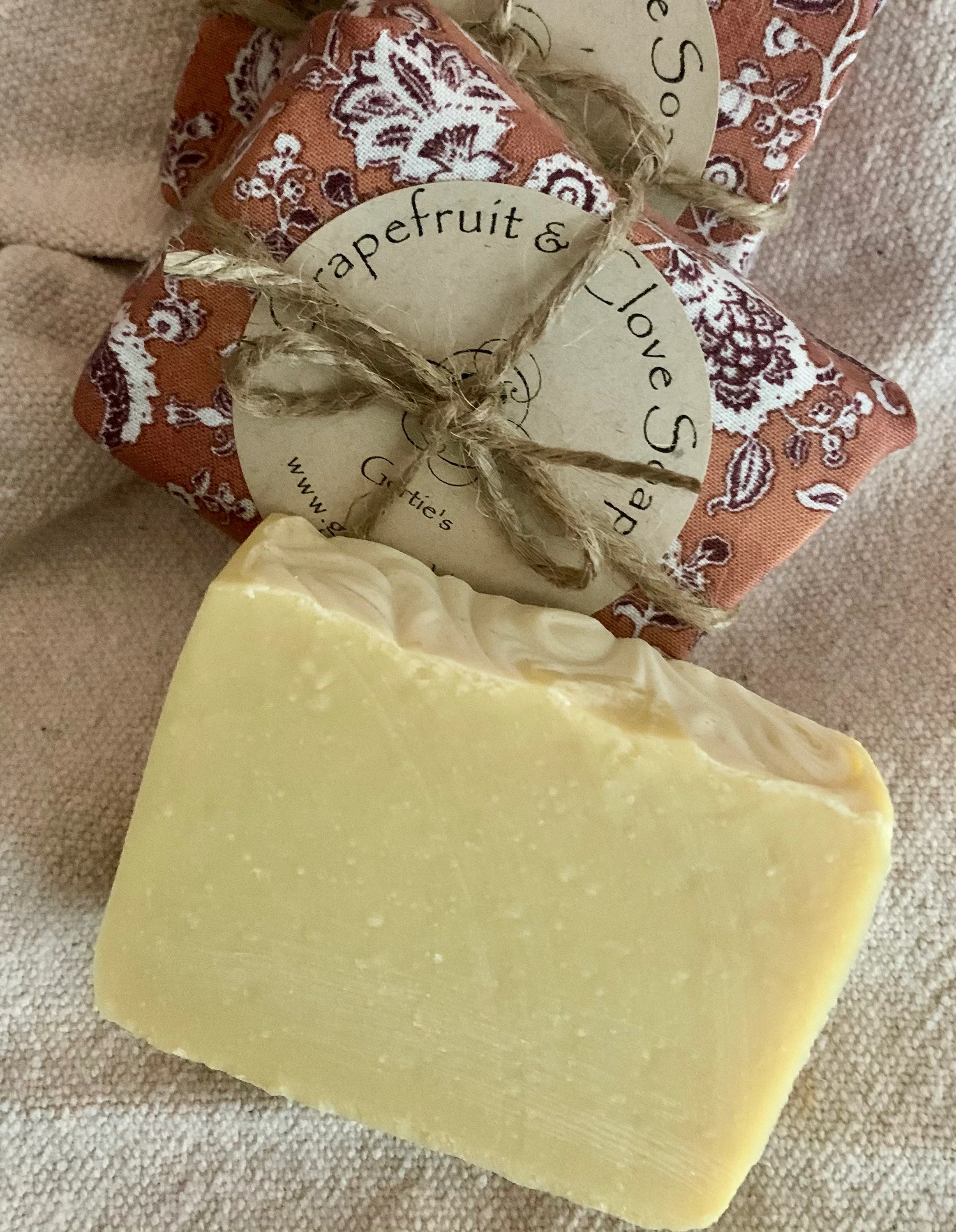 Grapefruit & Clove Natural Soap