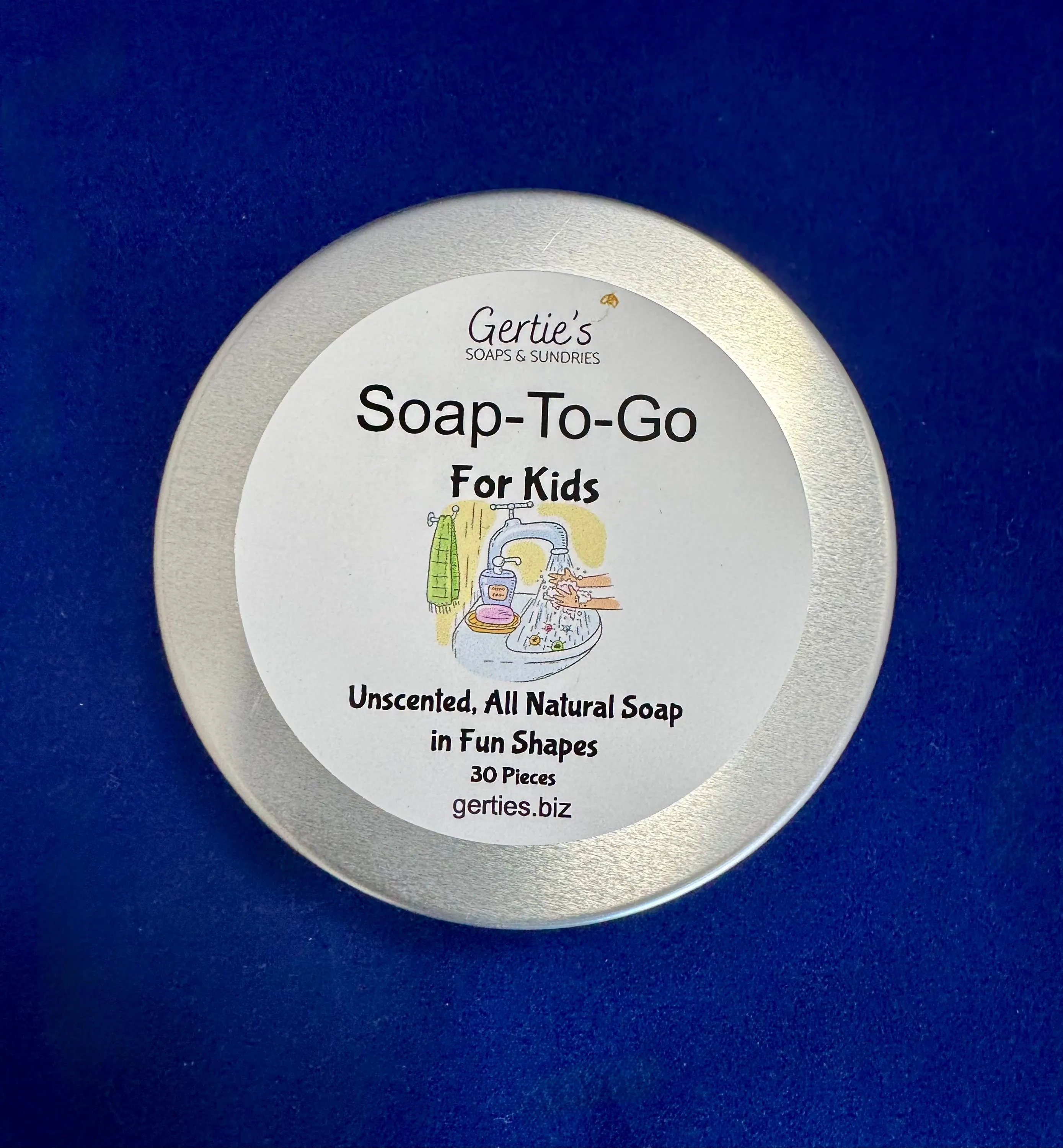 Portable All Natural Soap for Kids