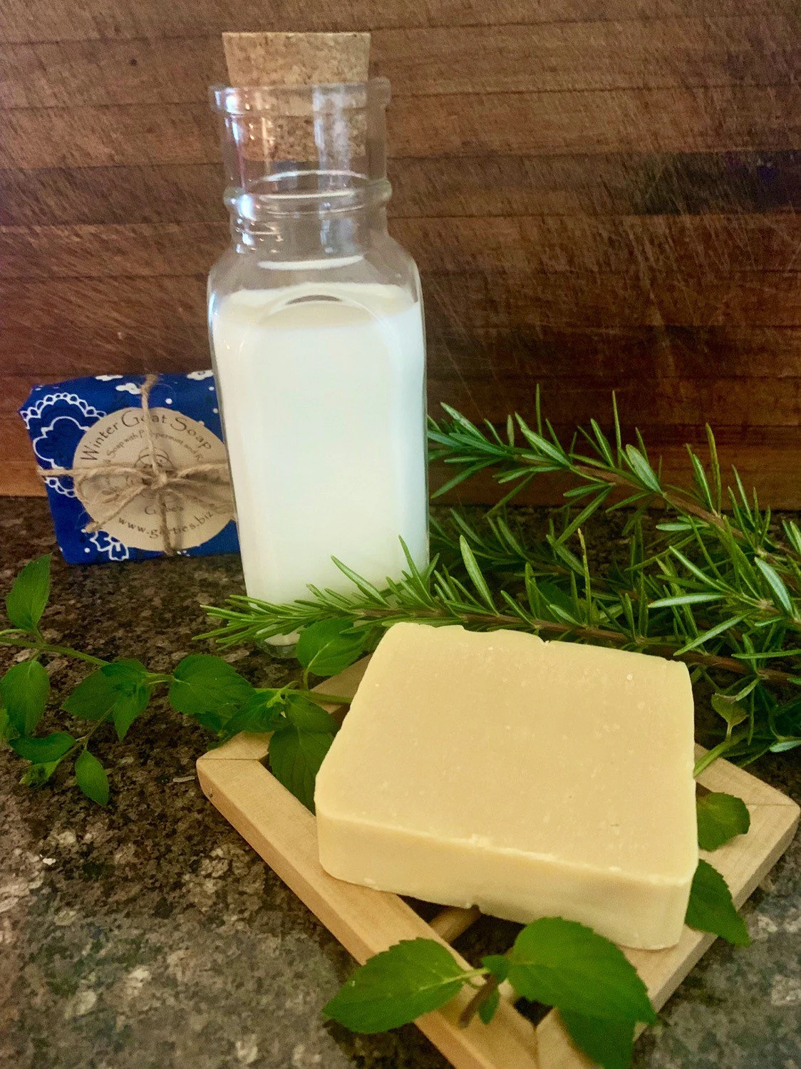 Winter Goat Natural Soap 