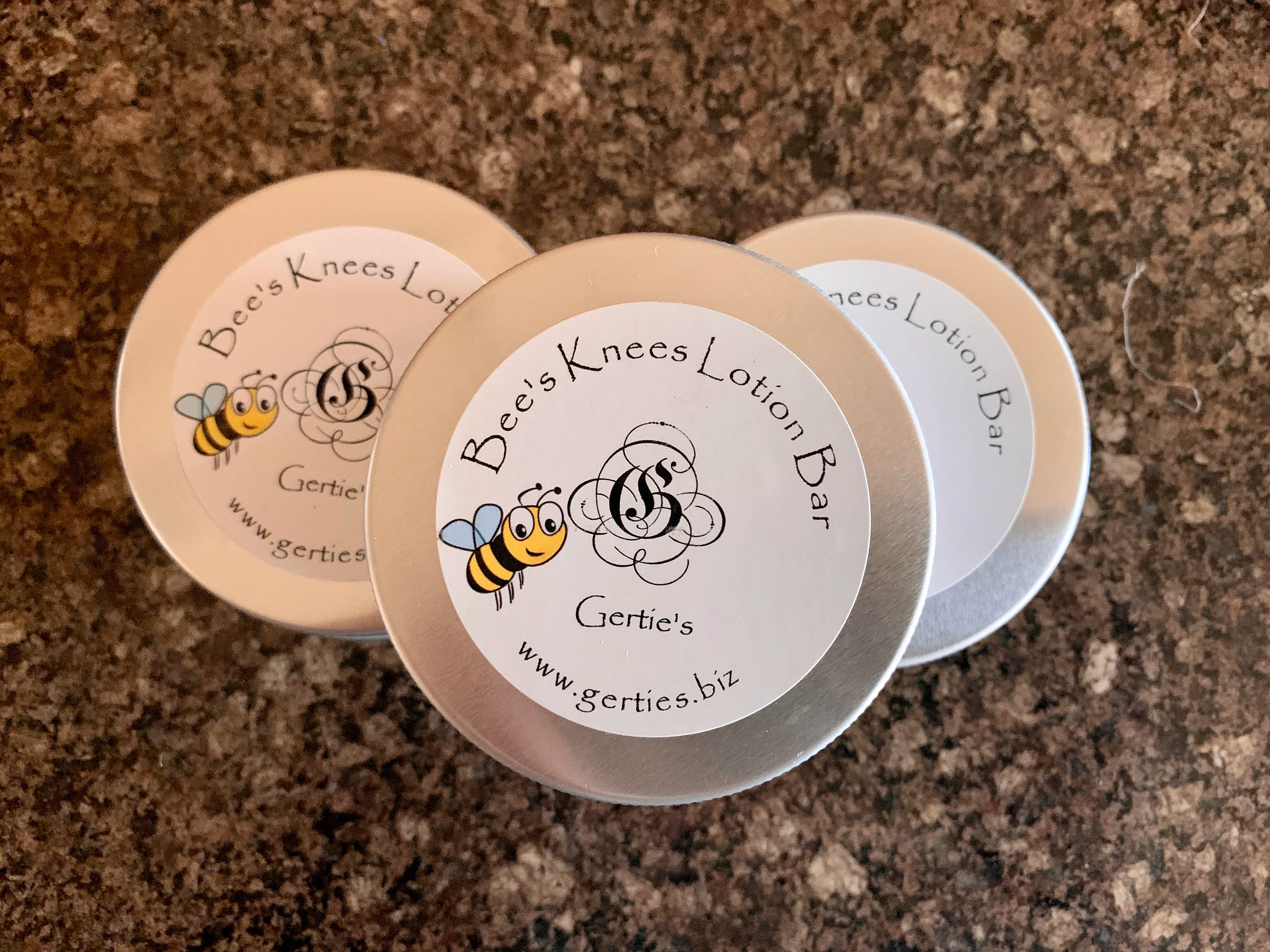 Bee's Knees Travel Size Lotion Bar & Tin
