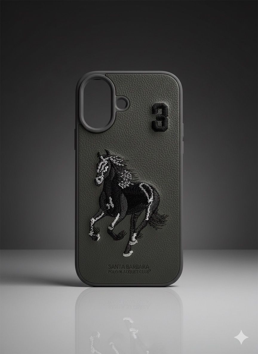 Luxury Horse-Embossed Phone Case
