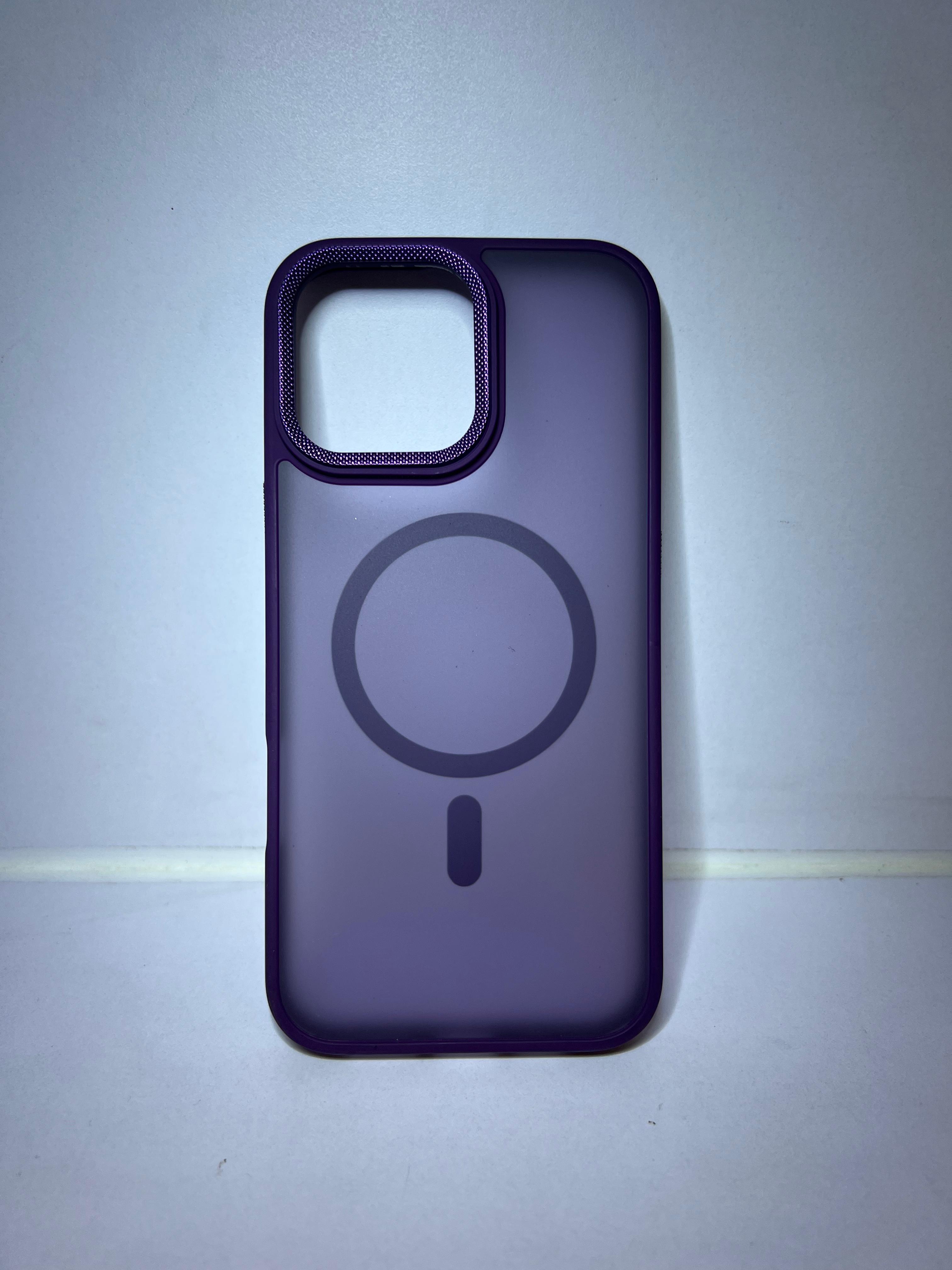 iPhone 16 Pro Max (MagSafe Fusion Matte Case – Purple)