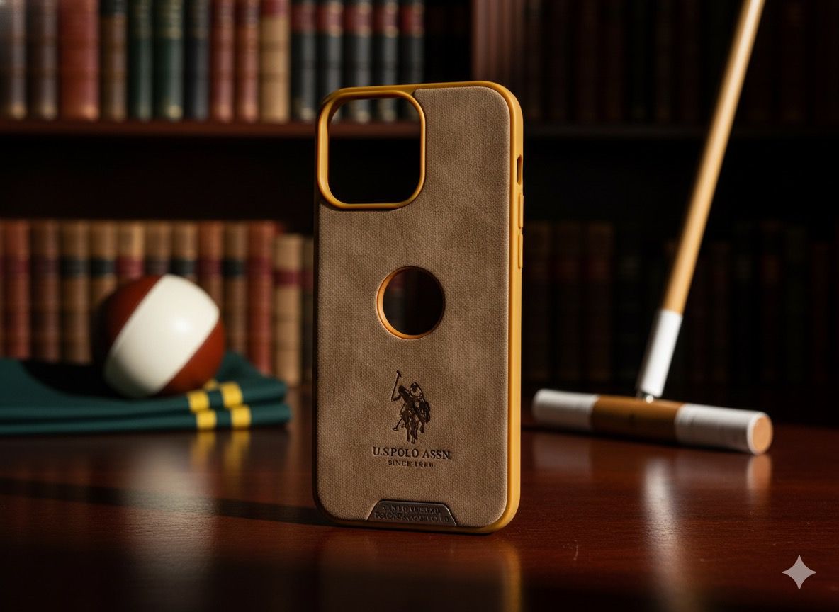 iPhone 16 Pro Max (U.S. Polo Assn. Leather Phone Case)