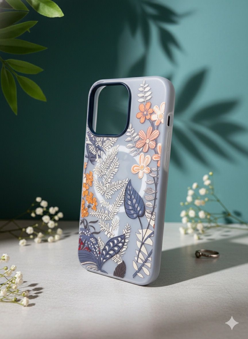 iPhone 15 Pro Max (Elegant Botanical Bloom Case)
