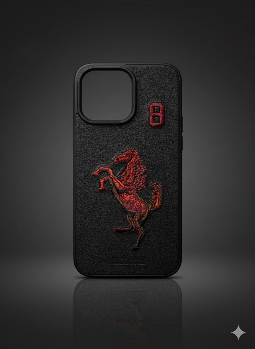 Ferrari Leather Phone Case