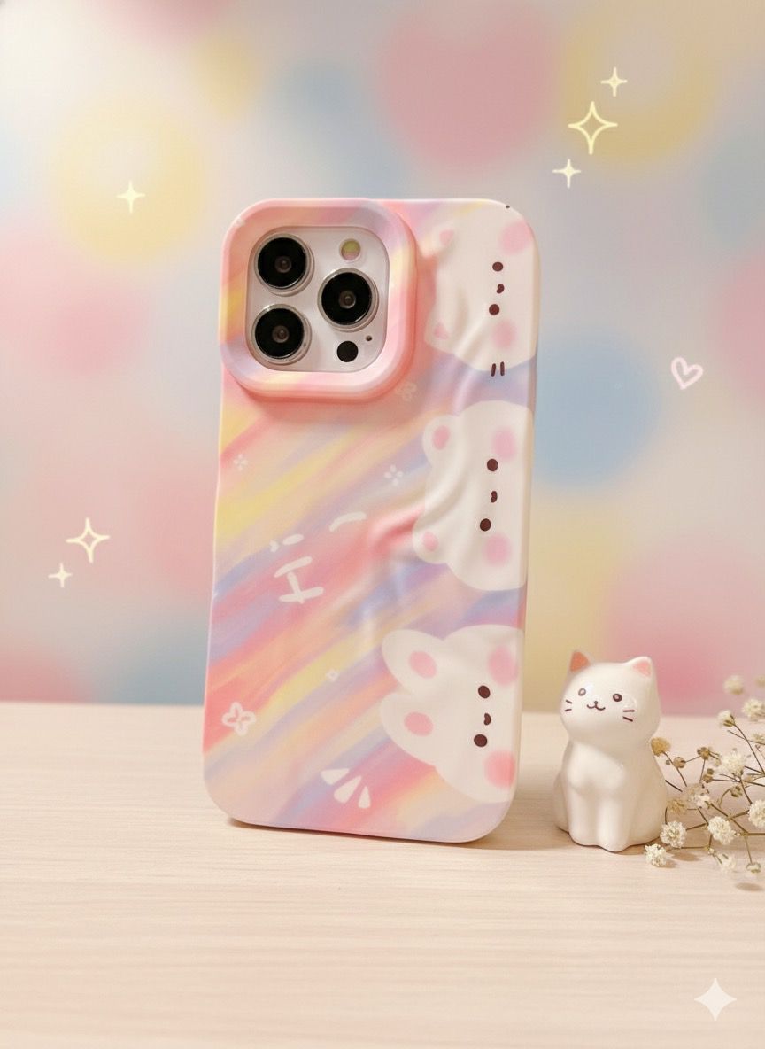 iPhone 13 Pro (Pastel Bear Hug Case)