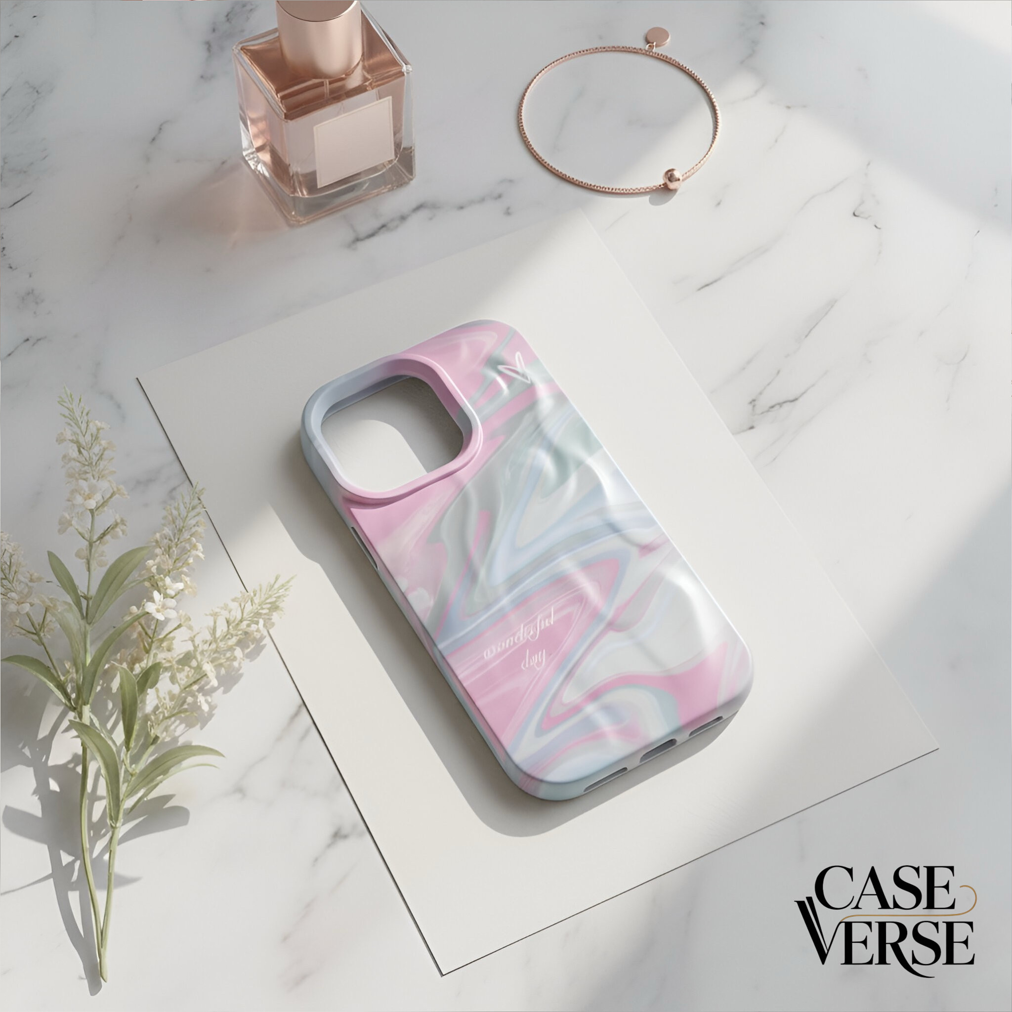 IPHONE 15 PRO MAX (Cotton Candy Swirl)