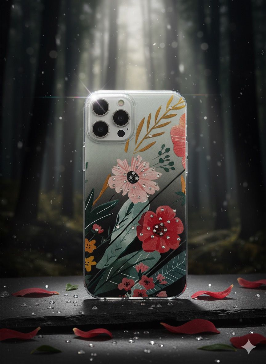 iPhone 13 (Blooming Elegance Floral Case)