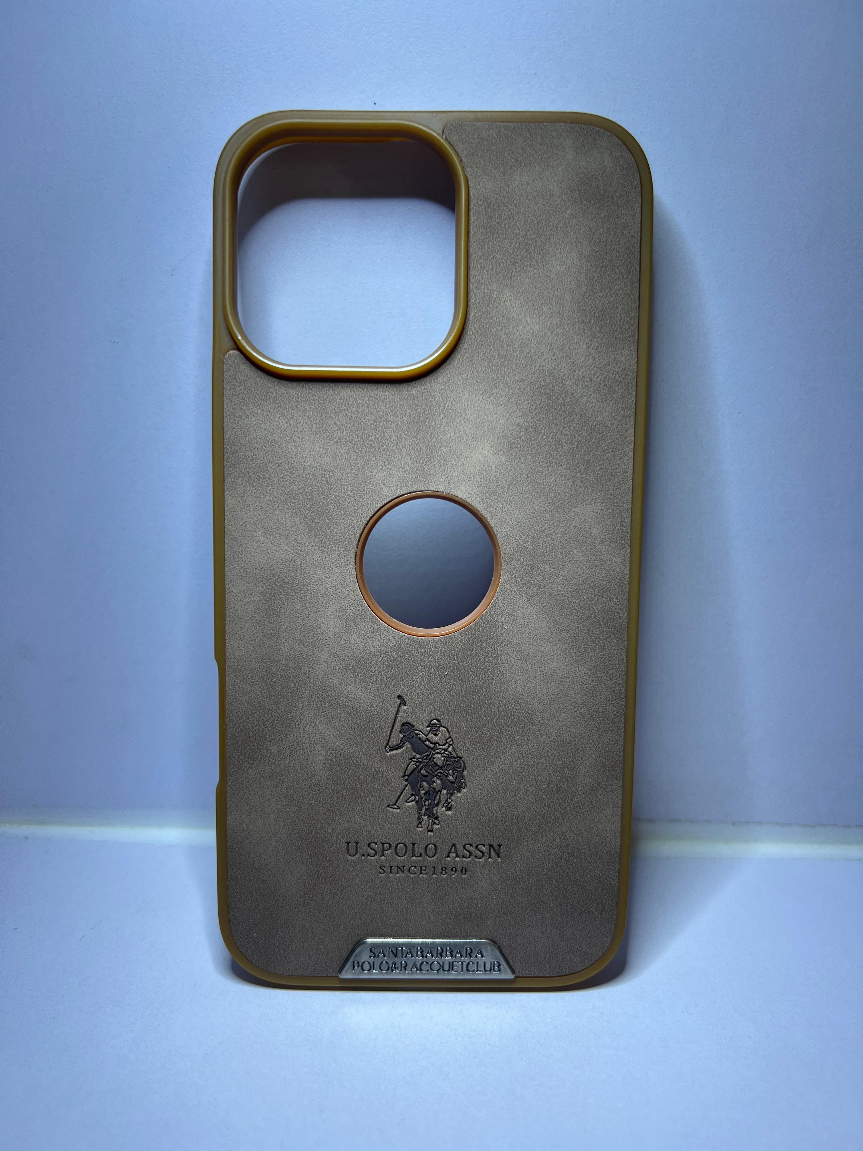 iPhone 16 Pro Max (U.S. Polo Assn. Leather Phone Case)