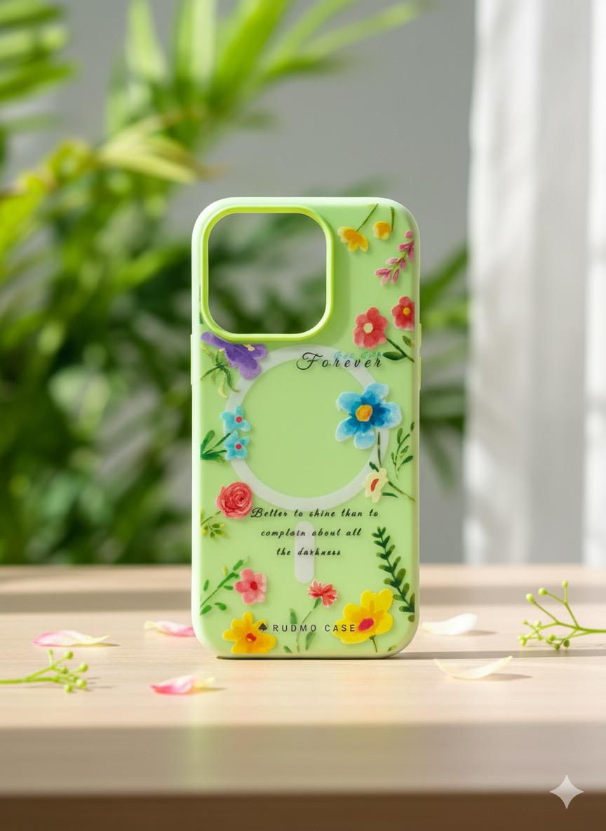 iPhone 15 Pro (Bloom Forever Floral Case)