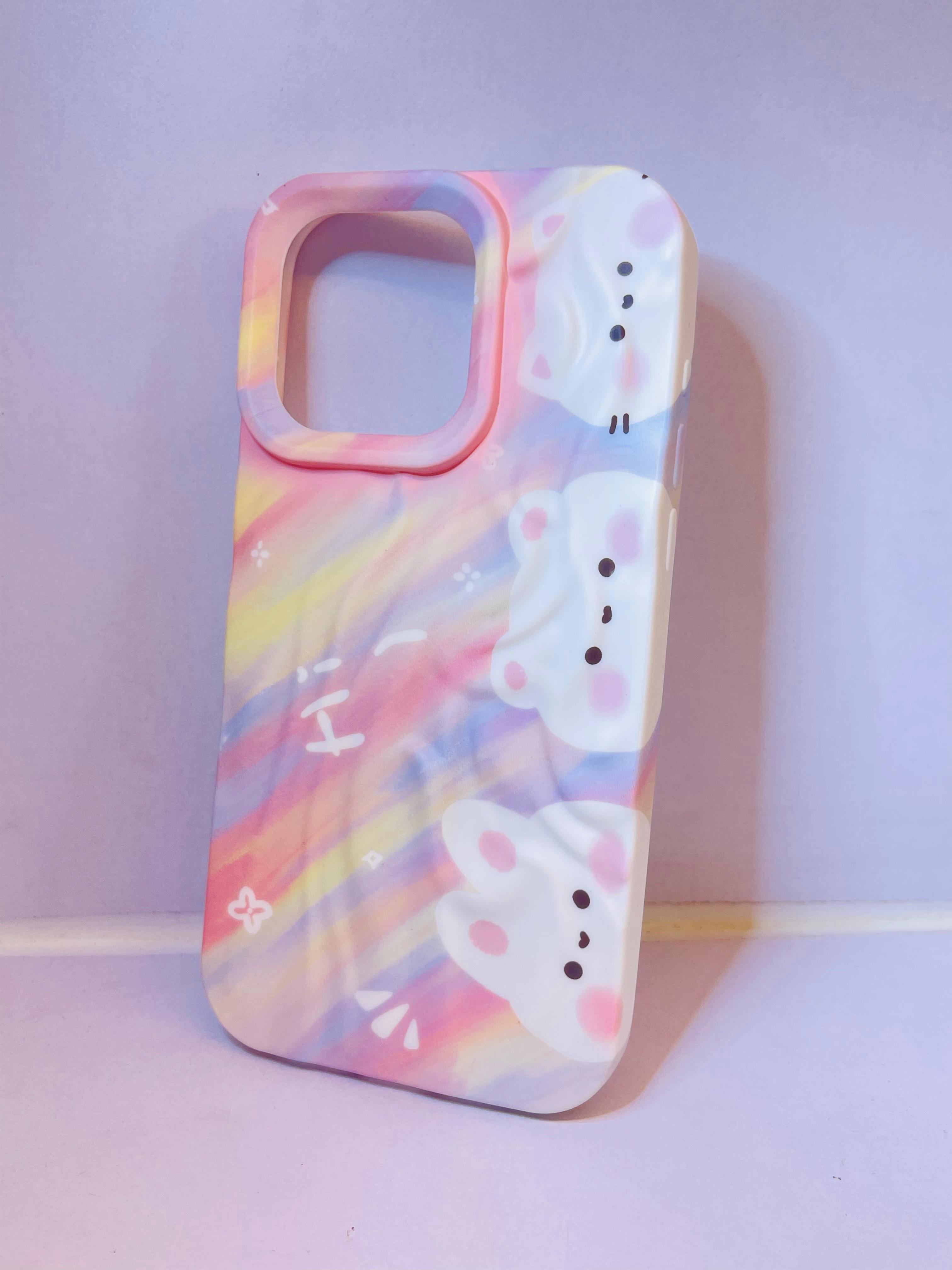iPhone 13 Pro (Pastel Bear Hug Case)