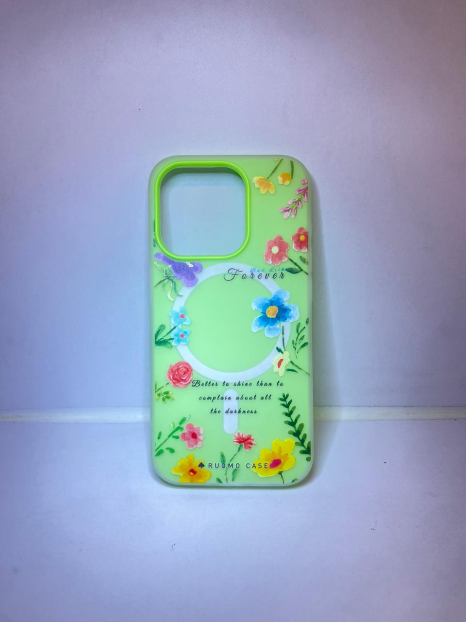iPhone 15 Pro (Bloom Forever Floral Case)