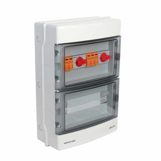 Caja de protección para corriente directa 2serie 2f 15A SP 2DC SHIELD-SB2-FSPDC