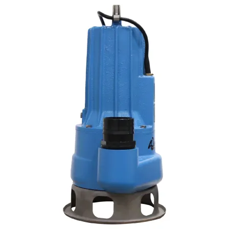 Motobomba sumergible para efluentes y lodos de alto paso de sólidos 3HP 3X230V AQUA PAK