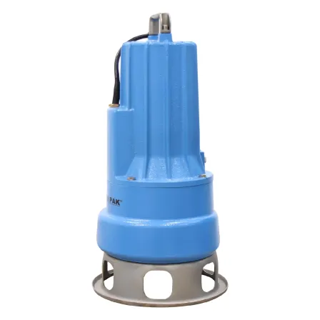 Motobomba sumergible para efluentes y lodos de alto paso de sólidos 3HP 3X230V AQUA PAK